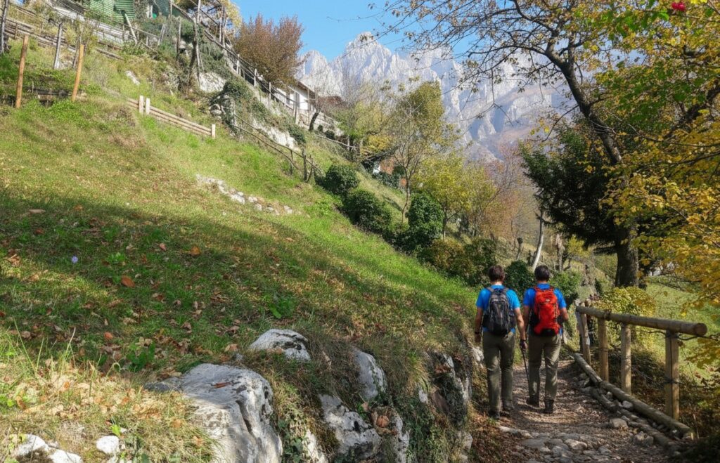 percorso natura piani d erna lecco laghi e valli