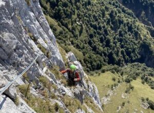 Via Panzeri ’37 sul Sasso dei Carbonari arrampicando come “una volta”