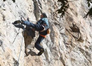Falesia dell’Oreste: la parete rivelata a picco su Perledo